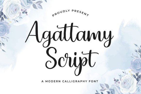 Agattamy Script for Web Design: A Delicate Display Font