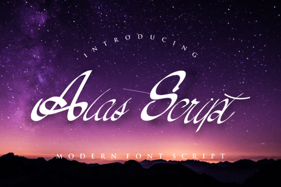 Alas Script: A Handwritten Font That Elevates Branding