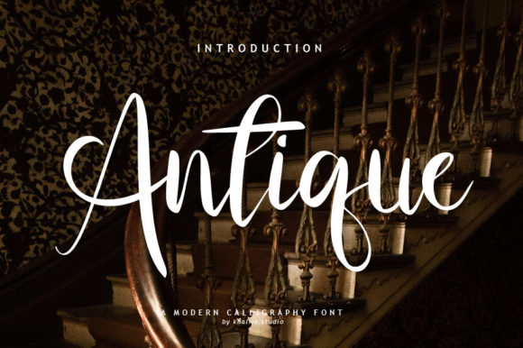 Antique Script: A Timeless Handwritten Typeface for Thoughtful Design