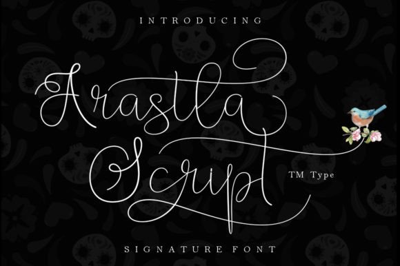 Arastla Script: A Signature Font That Cuts Through the Feed