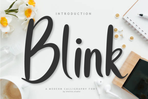 Blink Script: The Handwritten Typeface for Editorial Design