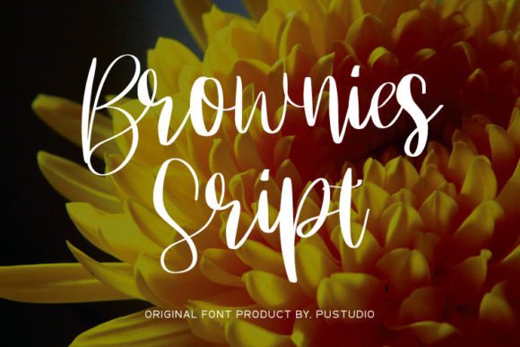 Brownies Script: A Versatile Font for Editorial Design