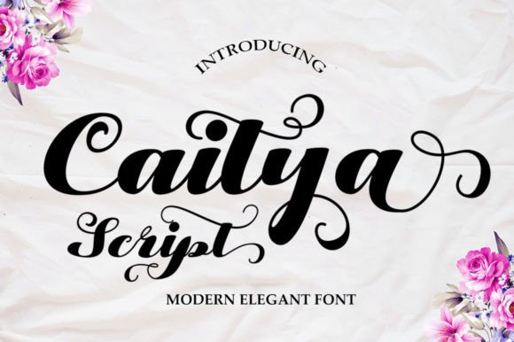 Caitya Script: A Bold Handwritten Font for Campaign Creatives