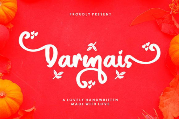 Darmais Script: A Playful Font for Handmade Creations