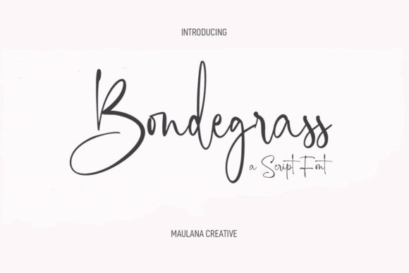 Discovering Bondegrass Script for a Refined Editorial Typeface