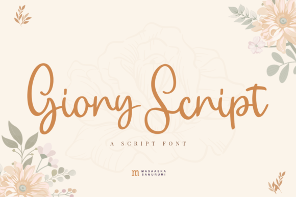 Giory Script: A Modern Script Font for Small Business Branding