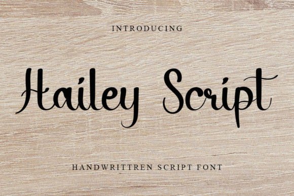 Hailey Script: A Font That Elevates Your Brand’s Visual Story
