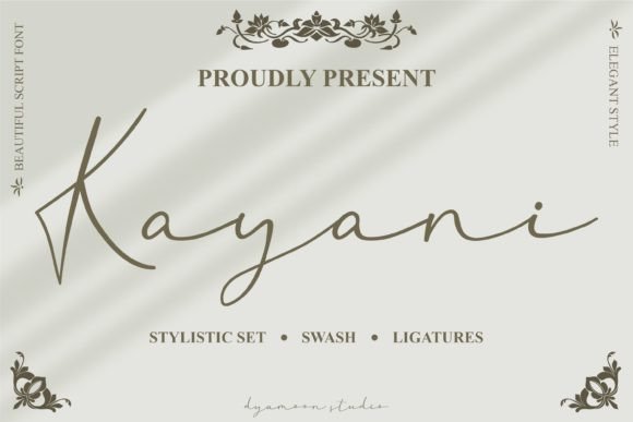 Kayani Script for Editorial Design and Content Layout