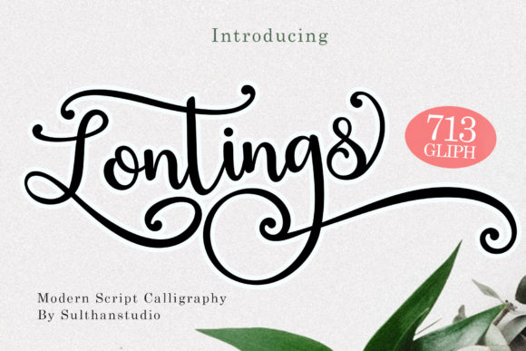 Lontings Script: A Premium Handwritten Typeface for Modern Web Design