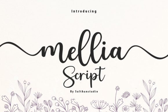 Mellia Script: A Modern Typeface for Editorial Design