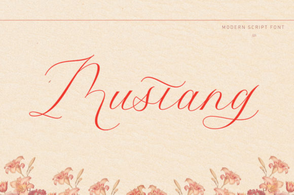 Mustang Script: A Modern Calligraphic Font for Branding