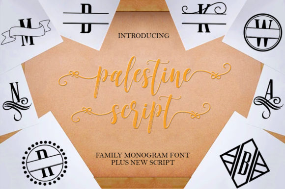Palestine Script and Monogram: A Premium Typeface for Scroll-Stopping Visuals