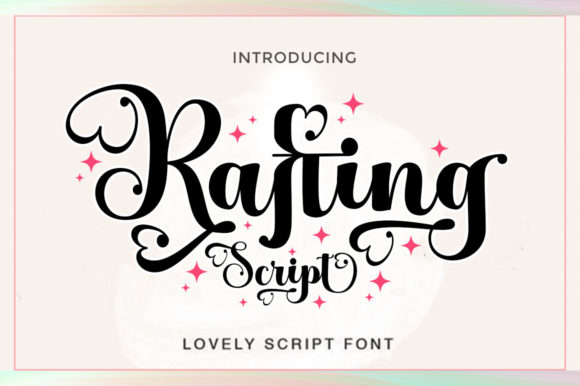Rafting Script: A Gentle Touch for Editorial Design