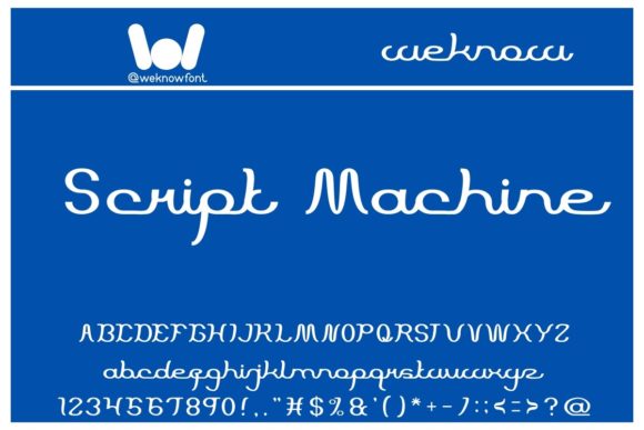 Script Machine: The Chic Typeface for Modern Brand Identity
