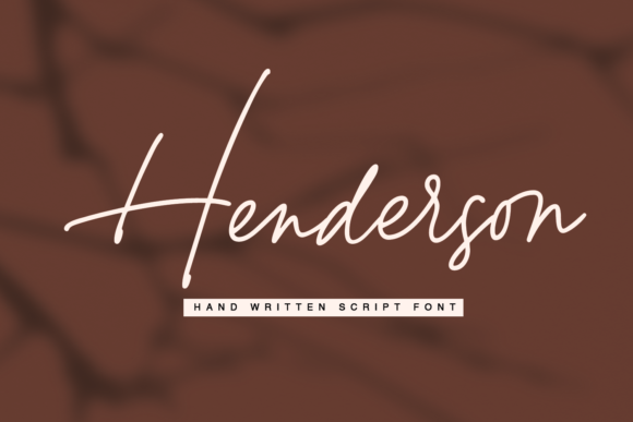 Upgrade Your Brand Identity with Henderson Script Typeface
