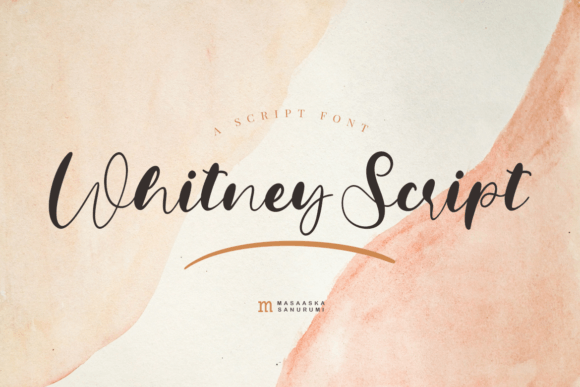Whitney Script: A Modern Script Font That Elevates Your Brand